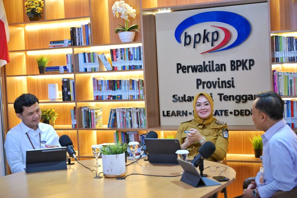 Wali Kota Kendari suarakan pentingnya memimpin dengan integritas di BPKP Sultra.