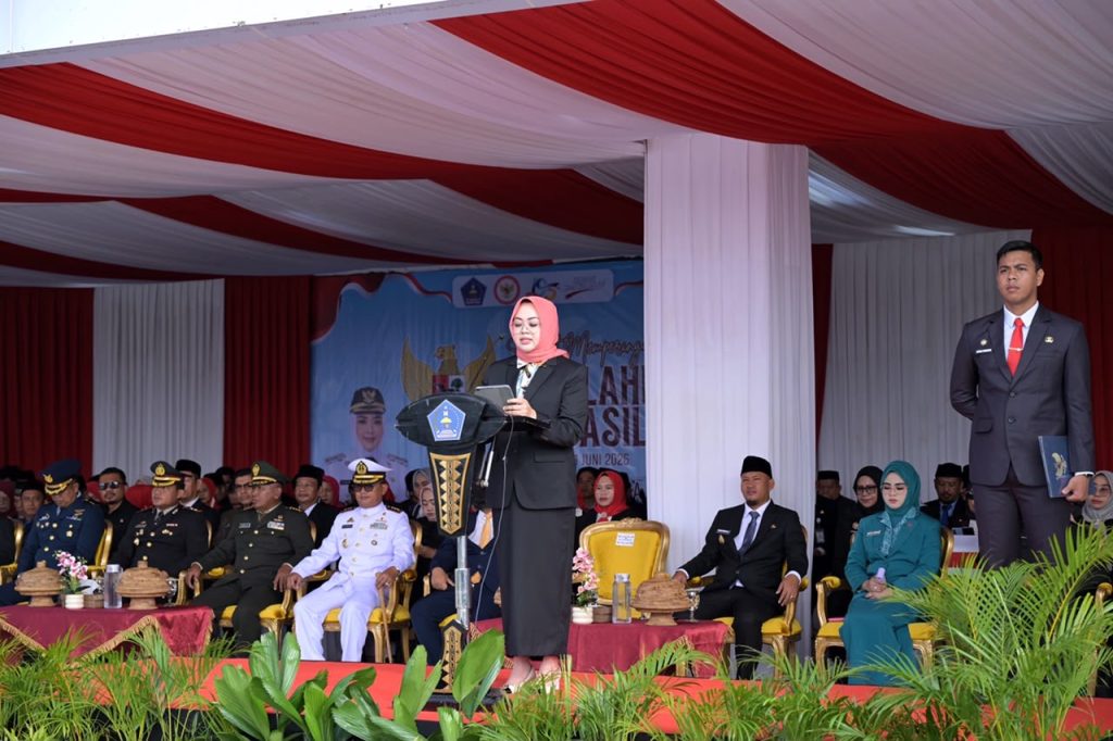 Upacara Peringatan Hari Lahir Pancasila di Kendari.