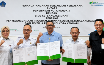 BPJS Ketenagakerjaan dan Pemkot Kendari Bersinergi Perluas Kepesertaan Pekerja Rentan