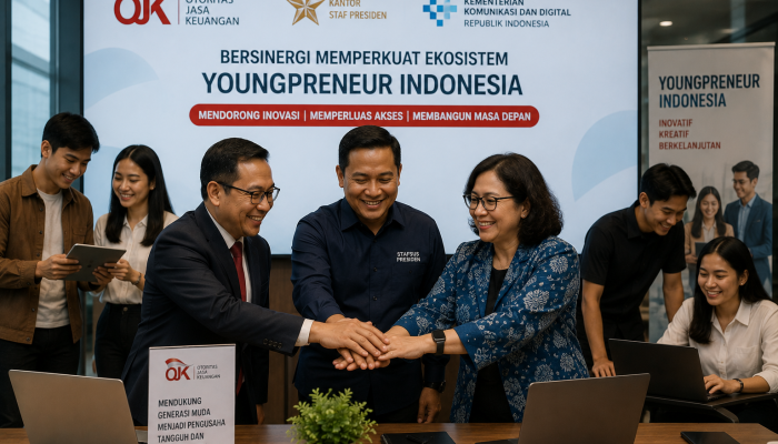 Gandeng Stafsus Presiden dan Kemenkomdigi, OJK Perkuat Ekosistem Youngpreneur