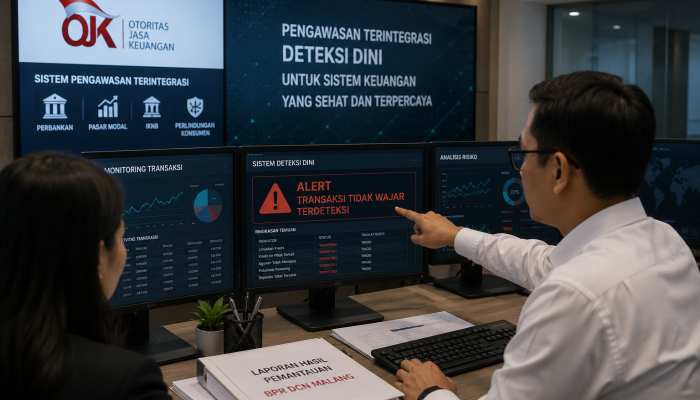 OJK Tegaskan Kasus BPR DCN Malang Terbongkar Lewat Sistem Deteksi Dini