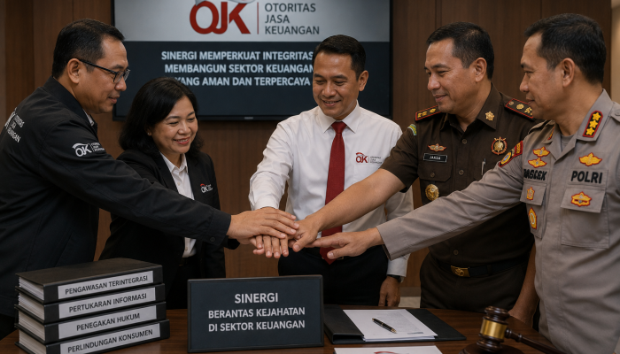 OJK dan Aparat Penegak Hukum Bersinergi Berantas Kejahatan di Sektor Keuangan