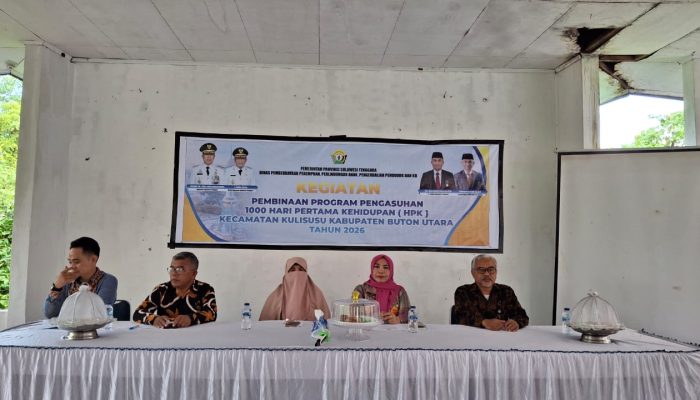 Sambut HKD 2026, DP3APPKB Sultra dan BKKBN Perkuat Pengasuhan 1.000 HPK di Kampung KB Buton Utara untuk Cegah Stunting