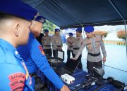 Kapolda Sultra Tekankan Personel Ditpolairud Kesiapsiagaan dan Tingkatkan Patroli Perairan Hadapi Tantangan Karakteristik Wilayah Perairan