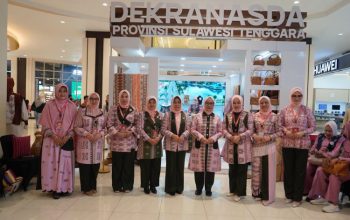 Shintya Putri Hadiri Pembukaan HUT ke-46 Dekranas, Dekranasda Kendari Bidik Pasar Nasional hingga Global