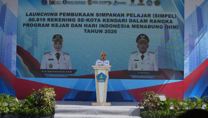 Pemkot Kendari Apresiasi OJK Sultra Perkuat Literasi Keuangan Pelajar Lewat Program KEJAR