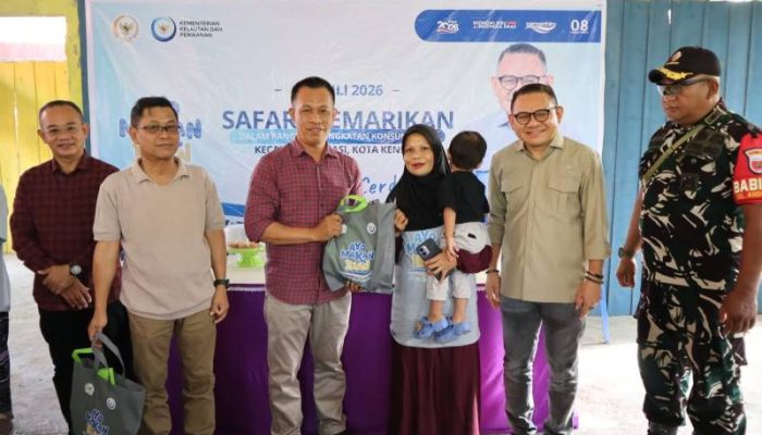 Anggota DPR RI Jaelani Salurkan Program Gemarikan di Kota Kendari