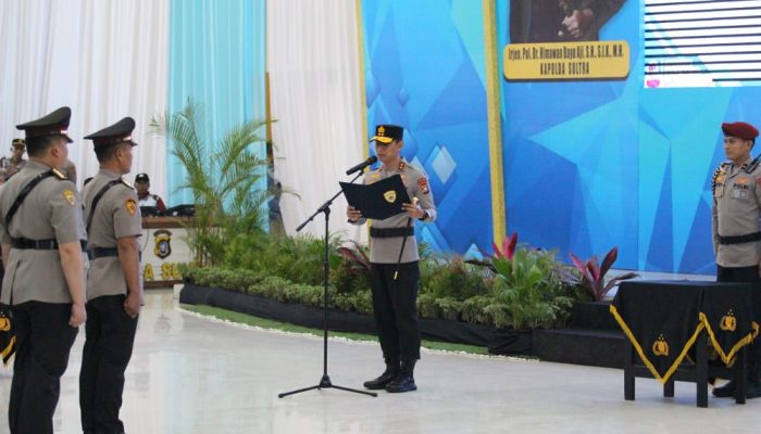 Kapolda Sultra Pimpin Sertijab 5 PJU dan 5 Kapolres, Tegaskan Komitmen Tingkatkan Pelayanan untuk Masyarakat