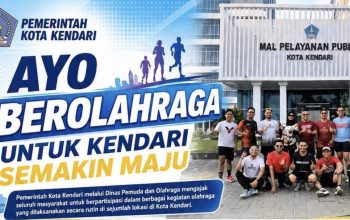 Kendari Run hingga Senam, Ini Deretan Program Olahraga Rutin Pemkot Kendari