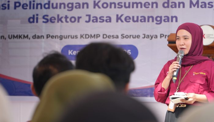 Dorong Ekosistem Keuangan Inklusif, OJK Edukasi Nelayan dan UMKM Konawe tentang Pelindungan Konsumen