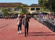 Upacara Hari Bhayangkara ke-80, Kapolda Sultra Tegaskan Sebagai Momentum Perkuat Pelayanan Polri Presisi Yang Bermanfaat Bagi Masyarakat