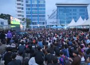 Warga Kendari antusias menyaksikan final Piala Dunia 2026 di Balai Kota.