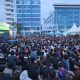 Warga Kendari antusias menyaksikan final Piala Dunia 2026 di Balai Kota.