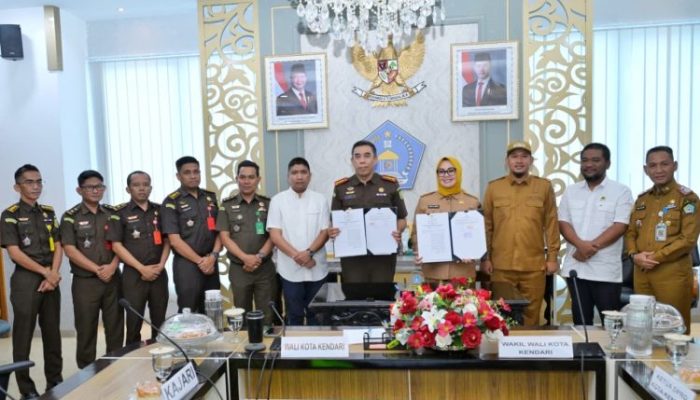 Pemkot Kendari dan Kejari Perkuat Sinergi Hukum, Wali Kota: Bukan untuk Lindungi Pelanggaran