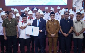 Hadiri Pelantikan KONI Kolaka Masa Bakti 2026-2030, Bupati Amri Dorong Kebangkitan Prestasi Olahraga Daerah
