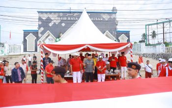 Kemenag Sultra Meriahkan HUT Ke-81 RI, Ribuan Warga Padati Fun Walk Semarak Merdeka