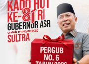 Kado HUT ke-81 RI, Gubernur Sultra Turunkan Pajak Kendaraan Bermotor 5-23 Persen