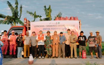 Pertamina Patra Niaga Regional Sulawesi Dorong Penggunaan Bright Gas bagi Petani Sidrap sebagai Solusi Energi Irigasi