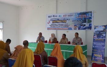 Tim Pembina Samsat Kendari dan Jasa Raharja Gelar “Samsat Menyapa Kecamatan” di Kadia