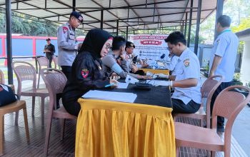 KBPP Polri Sultra Rayakan HUT ke-81 RI Lewat Family Gathering dan Donor Darah