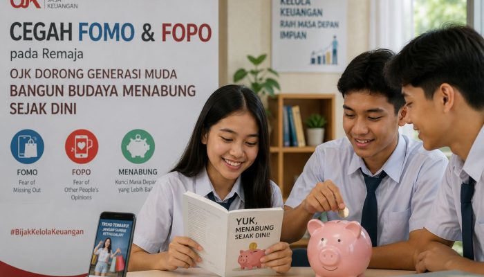 Cegah FOMO dan FOPO pada Remaja, OJK Dorong Generasi Muda Bangun Budaya Menabung Sejak Dini