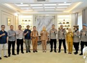 Kapolresta Kendari yang Baru Sambangi Wali Kota Siska, Perkuat Sinergi Jaga Kota Tetap Kondusif