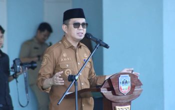 Pimpin Apel Pagi di RS SMS Berjaya, Bupati Kolaka Tekankan Disiplin dan Kualitas Pelayanan