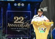 HUT ke-22 SMAN 9 Kendari, Wagub Hugua Soroti Pentingnya Kolaborasi dan Karakter Siswa