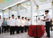Kukuhkan Pengurus Masjid Al-Alam, Gubernur Sultra Tekankan Kejujuran dan Kebenaran