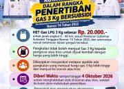 Pemkot Kendari Perketat Penjualan LPG 3 Kg, Pangkalan Nakal Terancam Dicabut Izin