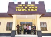 Hadiri Peresmian Barak Dalmas Sanika Satyawada Polresta Kendari, Ketua DPRD  Tekankan Sinergitas Demi Keamanan Kota