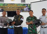 Jasa Raharja dan Ditlantas Polda Sultra Latih Prajurit TNI AD Jadi Pelopor Keselamatan Berlalu Lintas