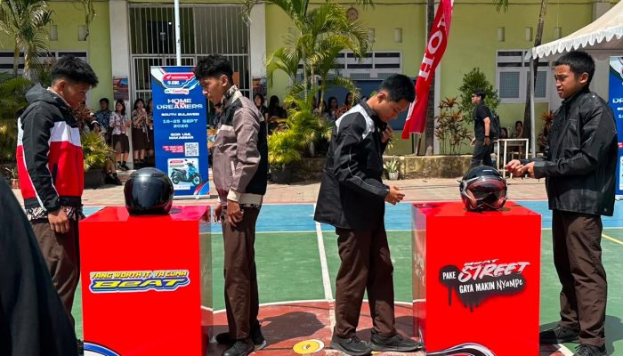 Roadshow Honda DBL 2026 Sambangi SMA Elim dan SMAN 22 Makassar, Resmikan Kompetisi Basket Pelajar