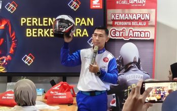 Asmo Sulsel Gelar Edukasi Safety Riding bagi Karyawan Jordan Bakery di Gowa
