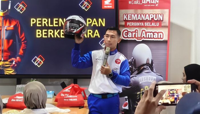 Asmo Sulsel Gelar Edukasi Safety Riding bagi Karyawan Jordan Bakery di Gowa