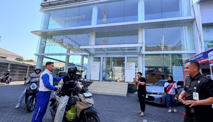 Gandeng BMW dan Sigap Prima Astrea, Asmo Sulsel Kampanyekan #Cari_Aman di Lingkungan Kerja
