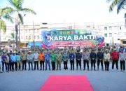 Karya Bakti HUT ke-81 TNI, Wali Kota Kendari Gaungkan Gerakan Indonesia ASRI