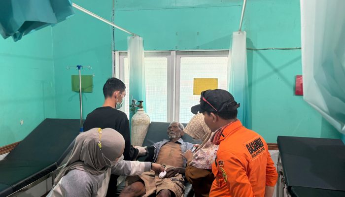 Lansia 80 Tahun Hilang di Kebun Koltim Ditemukan Selamat, Dievakuasi ke Puskesmas