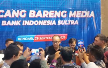BI Sultra Prakirakan Ekonomi Tumbuh Kuat di Triwulan III 2026, Ditopang Pertanian dan Panen Padi
