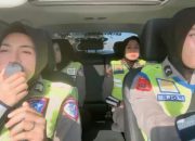 Polwan Ditlantas Polda Sultra Turun ke Jalan, Gencarkan Imbauan Tertib Berlalu Lintas