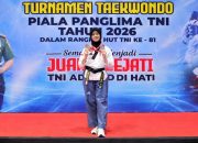 Briptu Risky Polwan Polda Sultra Sabet Emas dan Perak di Piala Panglima TNI 2026