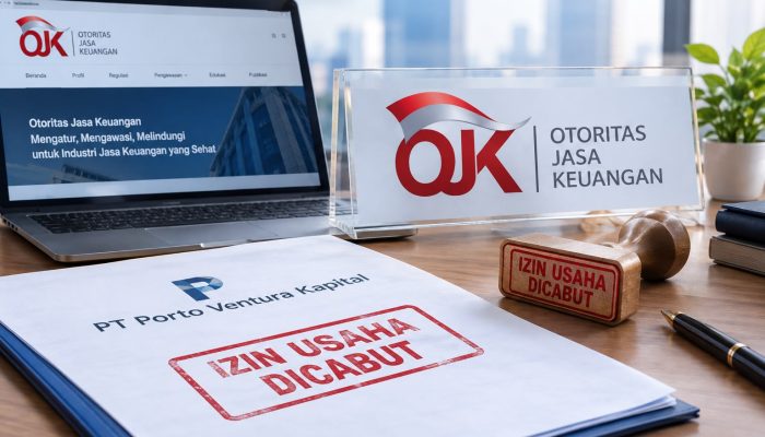 Gagal Lakukan Penyehatan, OJK Cabut Izin Usaha PT Porto Ventura Kapital