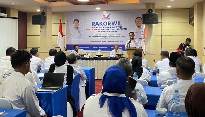 Gelar Rakorwil DPW Perindo Sultra Mantapkan Koordinasi Internal