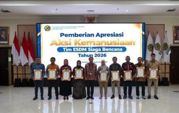 Kontribusi Tanggap Darurat di NTT, Vale Indonesia Terima Penghargaan Kementerian ESDM