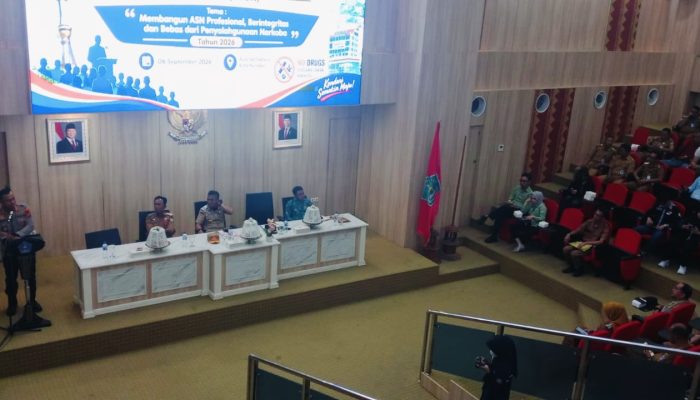Pemkot Kendari Perkuat P4GN, ASN Diingatkan Jauhi Narkoba