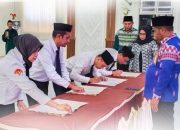 Lantik Pejabat Fungsional, Kakanwil Kemenag Sultra Tekankan Integritas dan Kolaborasi