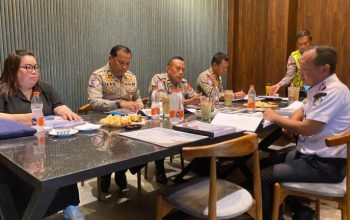 Ditlantas Polda Sultra Kawal Dampak Lalu Lintas Pembangunan Semen Conch Kendari